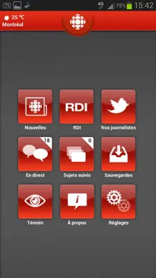 Radio-Canada android App screenshot 2